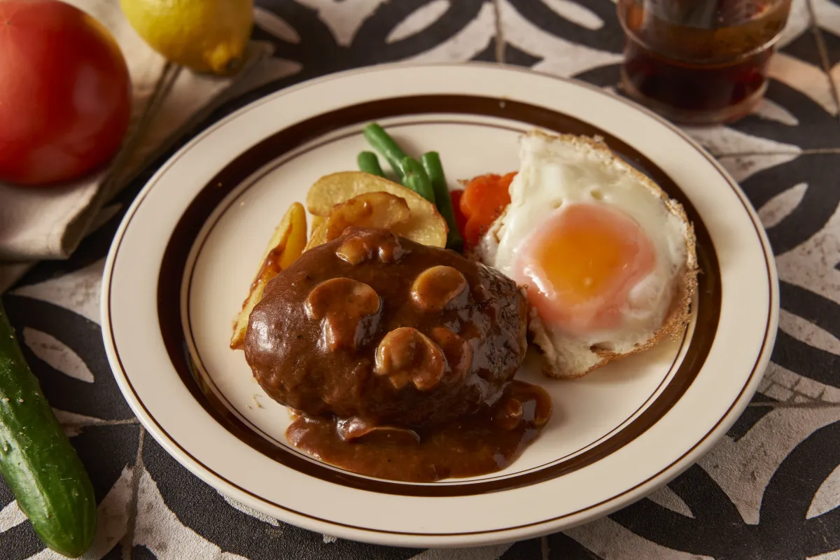 目玉焼きハンバーグ